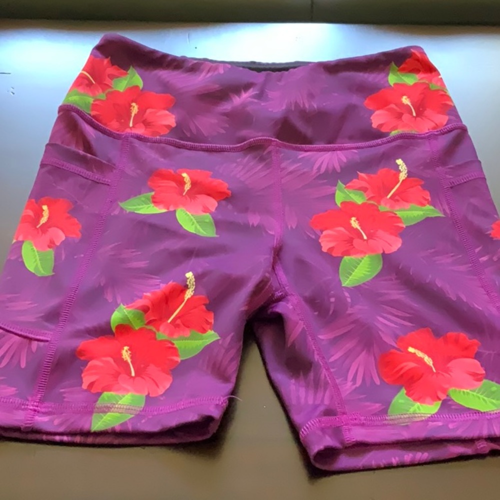EUC bike shorts with pockets.